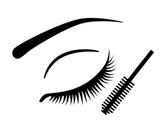 eyelashes-and-mascara-vector-icon
